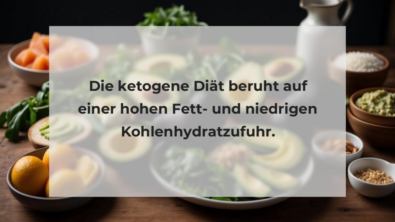 Die ketogene Diät beruht auf einer hohen Fett- und niedrigen Kohlenhydratzufuhr.