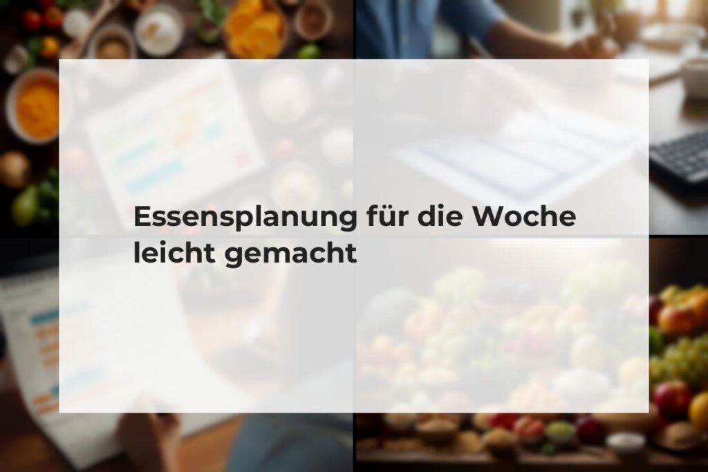 Essensplanung