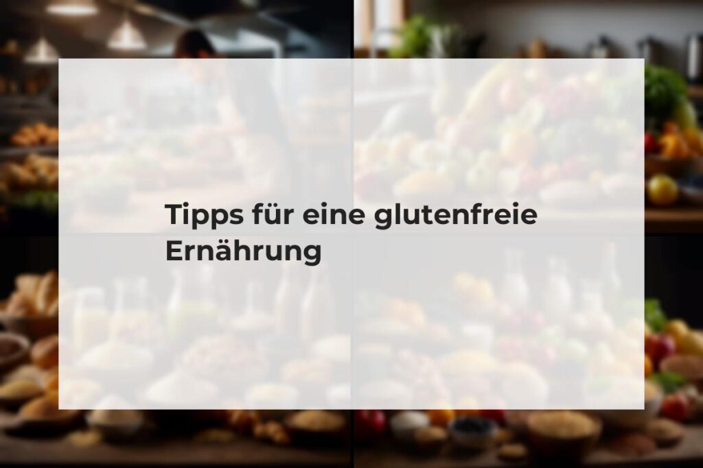 glutenfreie Ernährung